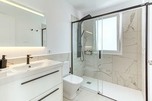 Villa Veni - La Palma - Tazacorte -  Bad en Suite vom Hauptschlafzimmer