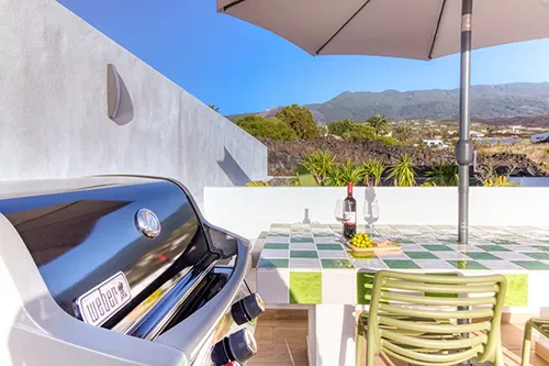 Villa Veni - La Palma - Tazacorte -  Weber Gasgrill